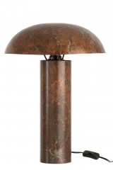 TABLE LAMP MUSHROOM IRON ANTIQUE BROWN 50     - TABLE LAMPS